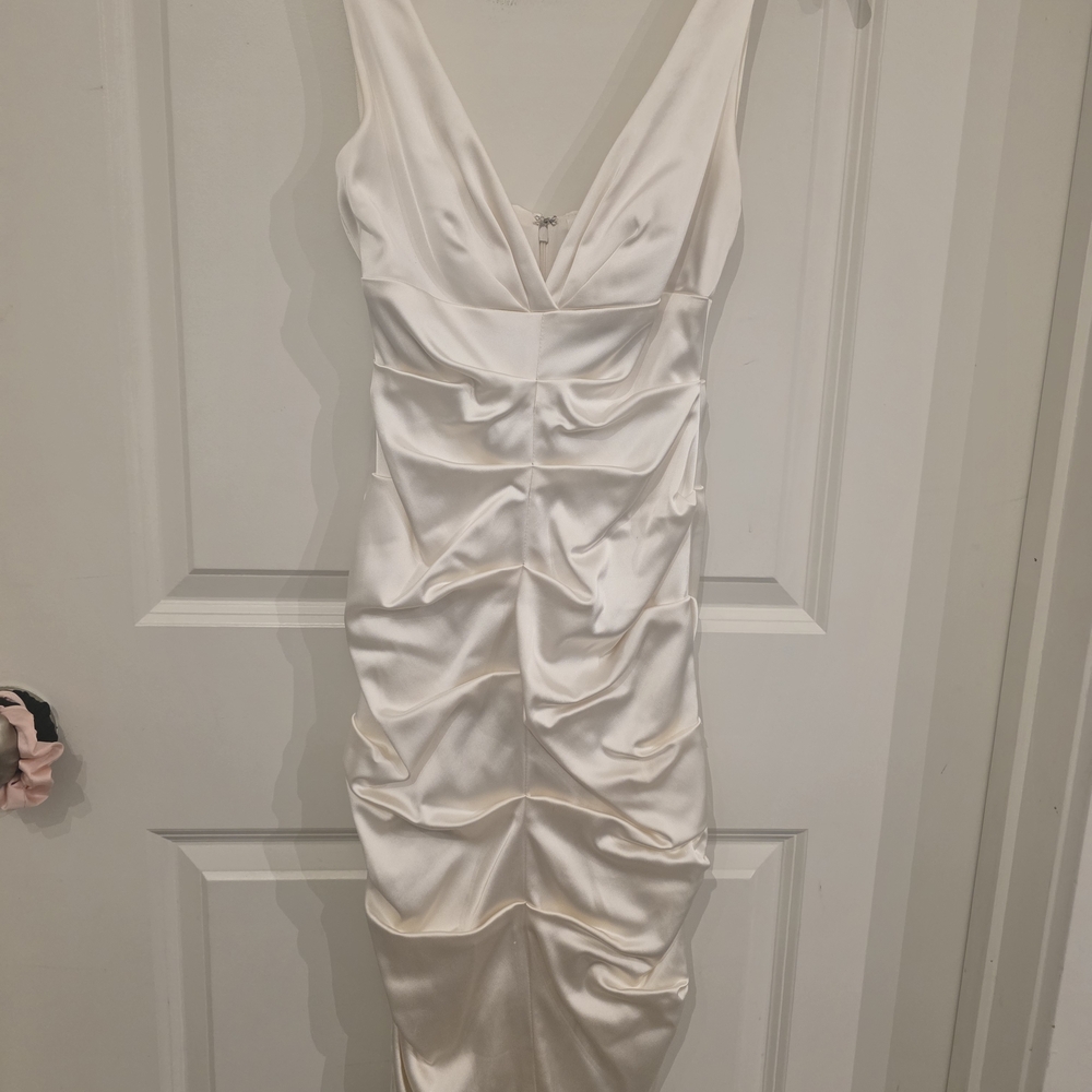 Cache Ivory Midi Dress